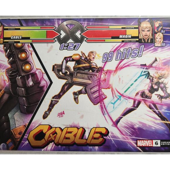 Cable #6 NM Cable Vs. Magik Variant Edition Marvel David Nakayama Exclusive - Picture 2 of 7